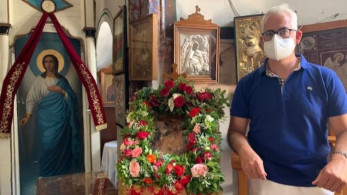 Στα Ψαρρά για τον εορτασμό του Δεκαπενταύγουστου ο Χρίστος Λιάπης