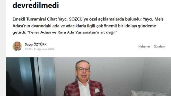 Ασταμάτητες οι τουρκικές προκλήσεις: «Τουρκικό έδαφος Ρω και Στρογγύλη»