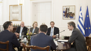 Σύσκεψη στο Μαξίμου για τη δωρεά του Ιδρύματος Παύλου και Αλεξάνδρας Κανελλοπούλου στο ΚΑΤ