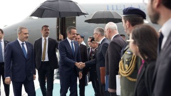 Έφτασε στην Άγκυρα ο Κυριάκος Μητσοτάκης - Σε λίγο η συνάντηση με Ταγίπ Ερντογάν