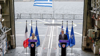 Αθήνα-Παρίσι: Μαζί και πιο ισχυροί εν μέσω αβεβαιότητας - Δένδιας-Βοτρέν στη φρεγάτα «Κίμων»
