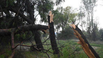 Ανεμοστρόβιλος έπληξε την Κέρκυρα