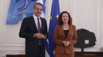Συνάντηση του Κυριάκου Μητσοτάκη με την Εκτελεστική Αντιπρόεδρο της Ευρωπαϊκής Επιτροπής