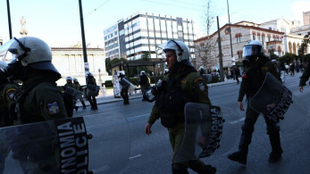 Σύνταγμα: μικρής έντασης επεισόδια μετά το συλλαλητήριo για τα Τέμπη