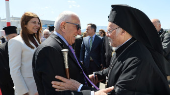 Ο Νικήτας Κακλαμάνης υποδέχθηκε τον Πατριάρχη Βαρθολομαίο
