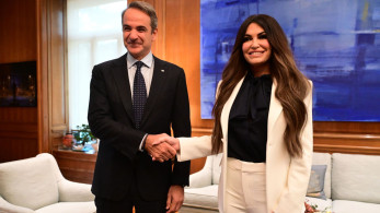 Ο Κυριάκος Μητσοτάκης συναντήθηκε με την Κίμπερλι Γκιλφόιλ στο Μέγαρο Μαξίμου