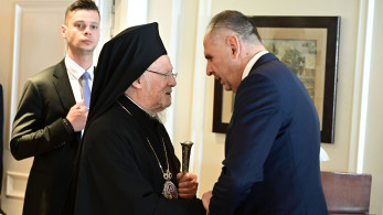 Επίσημο γεύμα του Γιώργου Γεραπετρίτη προς τιμήν του Οικουμενικού Πατριάρχη Βαρθολομαίου (photos)