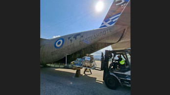 Αποστολή ανθρωπιστικής βοήθειας στον Λίβανο με μεταγωγικό αεροσκάφος της ΠΑ