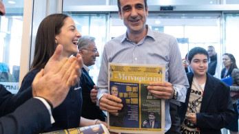 Γρηγόρης Δημητριάδης: ενωτικός και στρατιώτης της παράταξης - Έλαβε θερμό χειροκρότημα στο Συνέδριο της ΝΔ (video-photos)