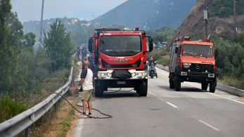 Φωτιά στον Ξερόκαμπο Σητείας: στα 400 μέτρα από τον οικισμό - Ήχησε το 112 (video)