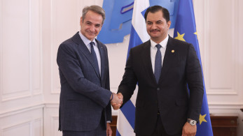 Συνάντηση του Κυριάκου Μητσοτάκη με γιο του Χαφτάρ στο Μαξίμου - Τι συζήτησαν (photos)