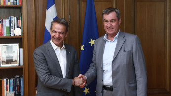 Ο Κυριάκος Μητσοτάκης συναντήθηκε με τον πρωθυπουργό της Βαυαρίας - Τι συζήτησαν (photos)