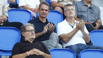 Ο Κυριάκος Μητσοτάκης παρακολούθησε τη Μαρία Σάκκαρη στο τουρνουά της Αθήνας (video)