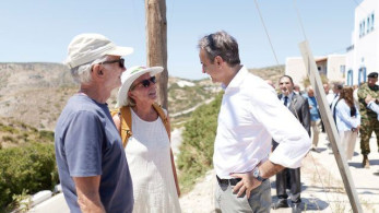 Οι προσωπικές δεσμεύσεις Μητσοτάκη στους κατοίκους του Αγαθονησίου - Τι είπε για την ηλεκτροκίνηση