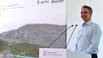 Κυριάκος Μητσοτάκης στην υπογραφή του τριπλού κόμβου Σκαραμαγκά: Έργο που ωριμάζει τα πάντα στο κυκλοφοριακό
