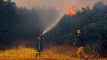 Κέα: φωτιά σε δασική έκταση