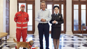 Κυριάκος Μητσοτάκης: Πρώτες βοήθειες στην παγκόσμια ημέρα σκύλου, με πρωταγωνιστή τον Peanut