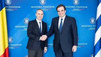 Κυριάκος Πιερρακάκης: συναντήθηκε με τον υπουργό Οικονομικών της Ρουμανίας