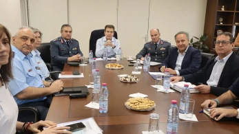 Συνάντηση Μιχάλη Χρυσοχοΐδη-Στέλιου Αγγελούδη: Κοινές δράσεις ΕΛ.ΑΣ και Δημοτικής Αστυνομίας στη Θεσσαλονίκη
