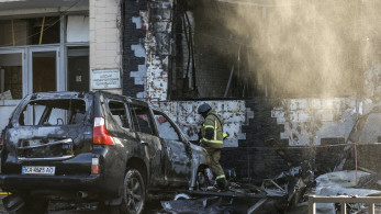 Συγκλονιστικά βίντεο από τη ρωσική επίθεση στην Ακαδημία Επιστημών της Ουκρανίας