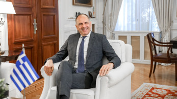 Ο Γιώργος Γεραπετρίτης συναντήθηκε με τον υποψήφιο ΓΓ του ΟΗΕ Olara Otunnu