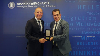 Συνάντηση Θάνου Πλεύρη με τον νέο πρέσβη της Αιγύπτου στην Αθήνα - Συζήτηση για το μεταναστευτικό