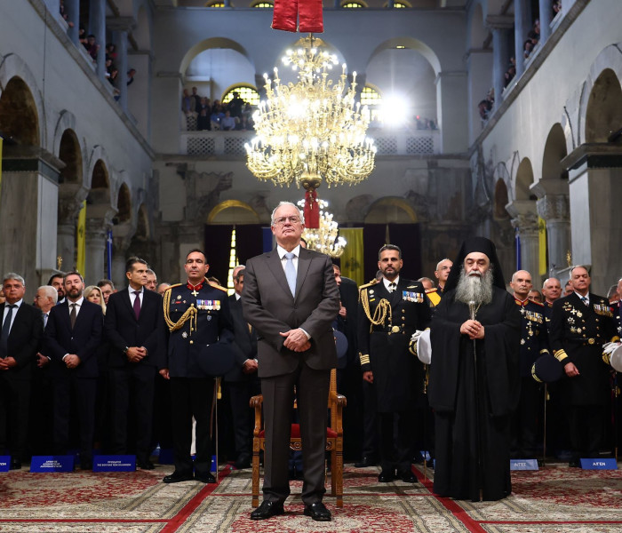 Μήνυμα Τασούλα από Θεσσαλονίκη για ελευθερία με ασφάλεια, ειρήνη, προκοπή και ευημερία